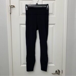 Black Lululemon Luxtreme Leggings 25”
